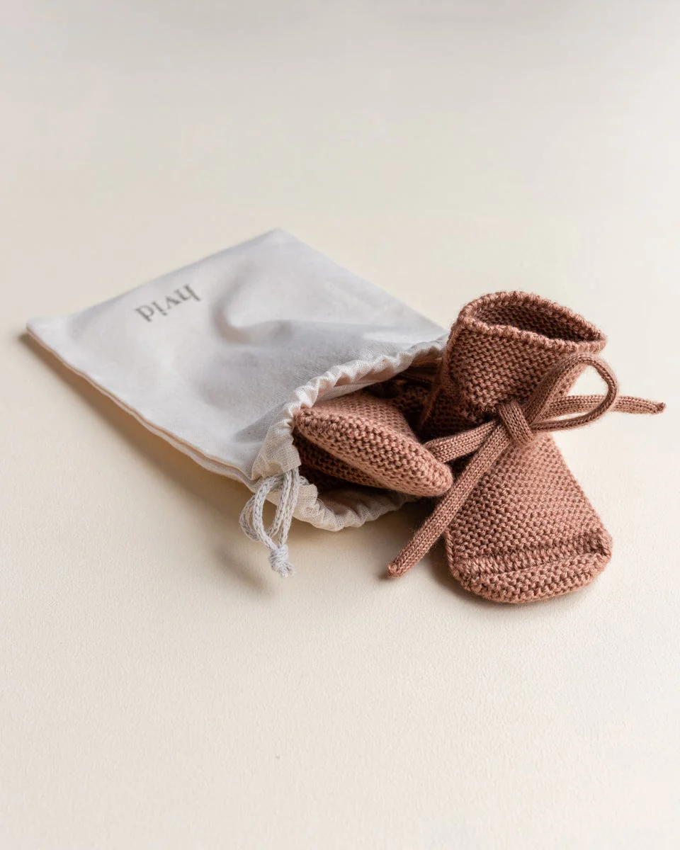 Hvid Booties | Terracotta - Image 3