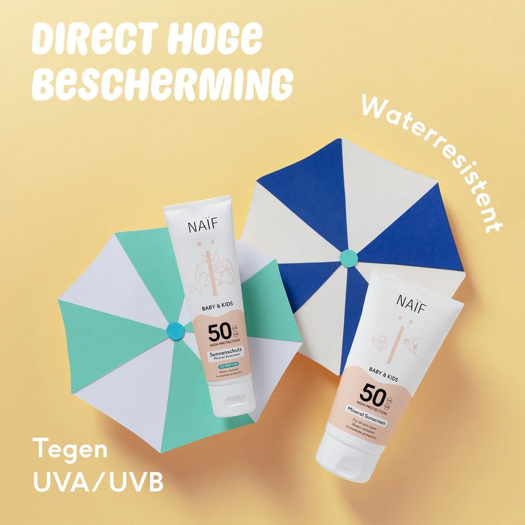 * Naïf Minerale Zonnecrème SPF50 175ml - Image 3