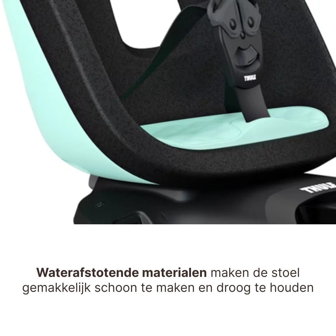 Thule Yepp Nexxt 2 Maxi Fietszitje Fietsstoel Achterop Bagagedrager Montage I Mint Green - Image 10